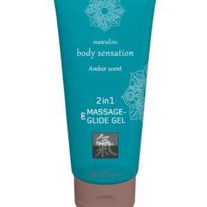 Shiatsu 2 in 1 Massage & Glide Gel