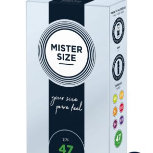 MISTER SIZE 47mm Condoms 10pcs