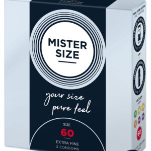 MISTER SIZE 60mm Condoms 3pcs
