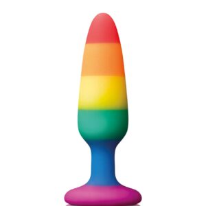 Pleasure Plug Rainbow Small