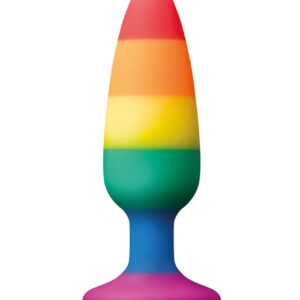 Pleasure Plug Rainbow Medium