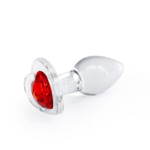 Crystal Desires Red Heart Small