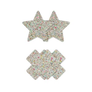 Pasties Star & Cross 2 Pair