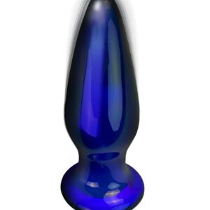 Shining Vibrating Glass Plug